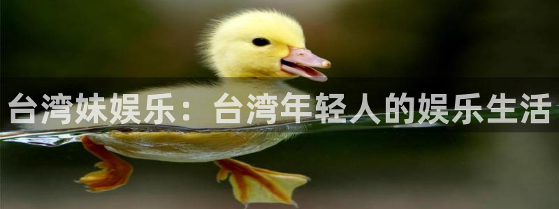 星辉平台登陆：台湾妹娱乐：台湾年轻人的娱乐生活
