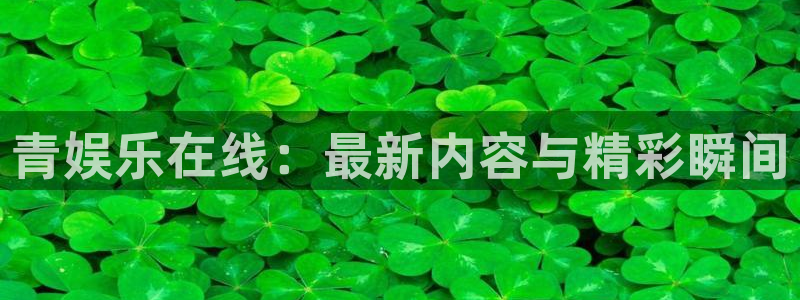 星辉平台加拿大在线预测：青娱乐在线：最新内容与精彩瞬间